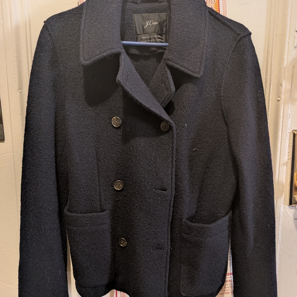 J. Crew Women's Black Wool Jacket